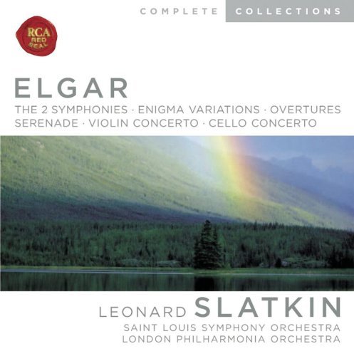 E. Elgar/2 Sym/Enigma Var/Con Vn/Con Vc@Zukerman (Vn)/Starker (Vc)@Slatkin/London Po